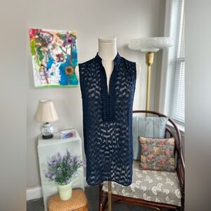 Anne Taylor Sheer Blouse